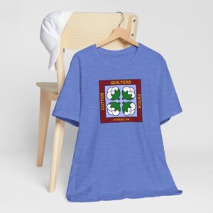 Unisex Jersey Short Sleeve Tee Cotton Patch Quilters Membership shirt