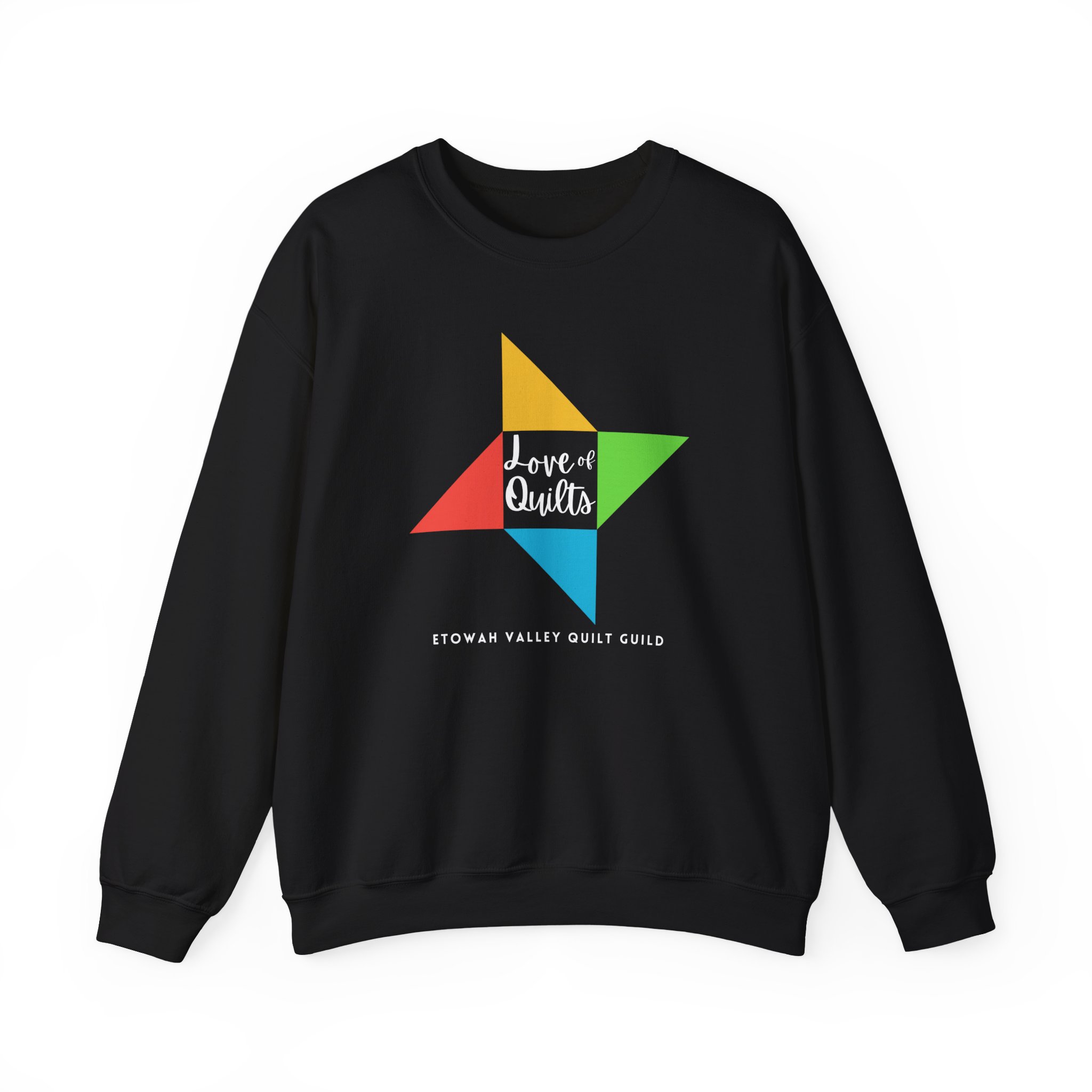 Crewneck Sweatshirt Etowah Valley Quilt Guild Member