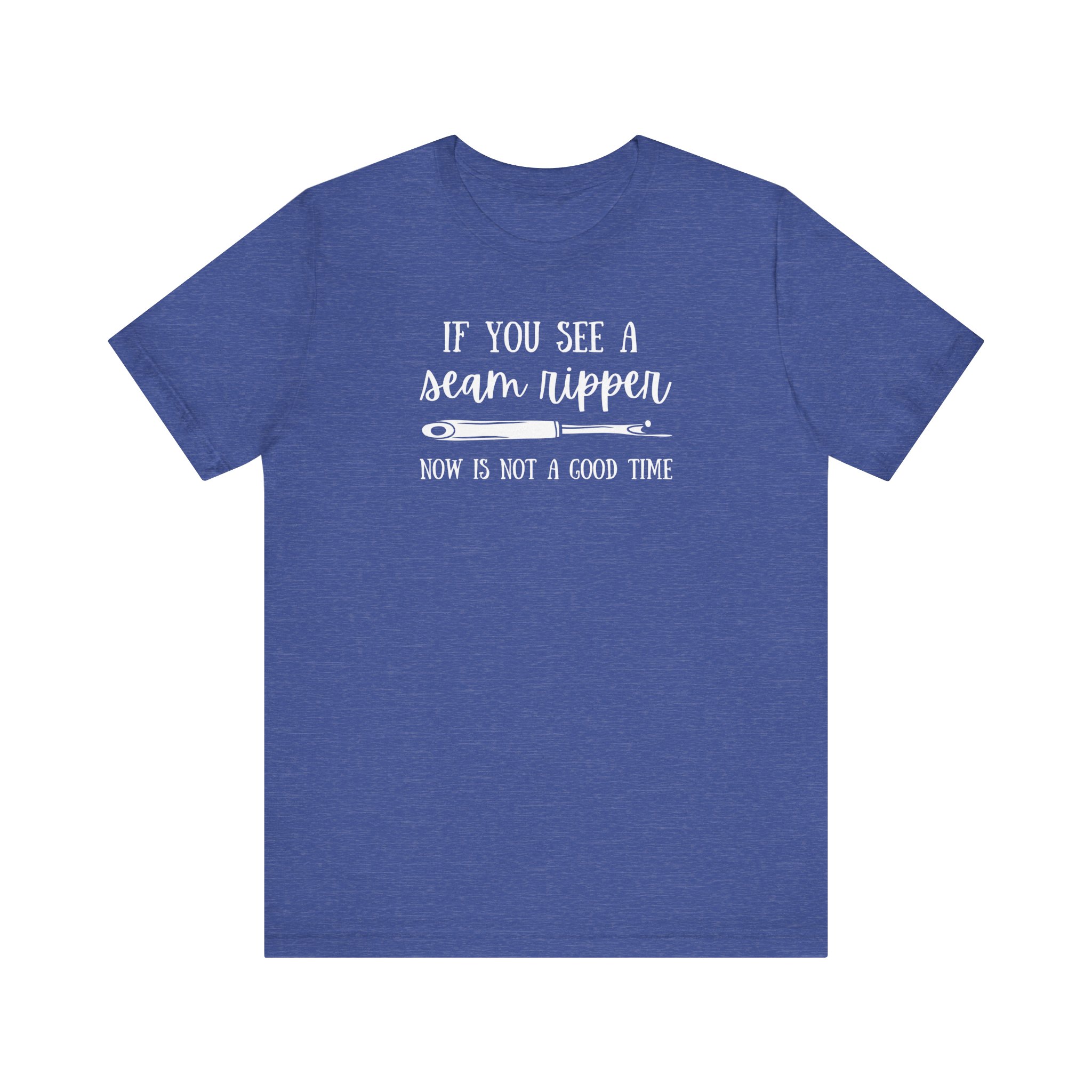 Etowah Valley Now is NOT a Good Time Seam Ripper Bella Canvas Tee - Image 9