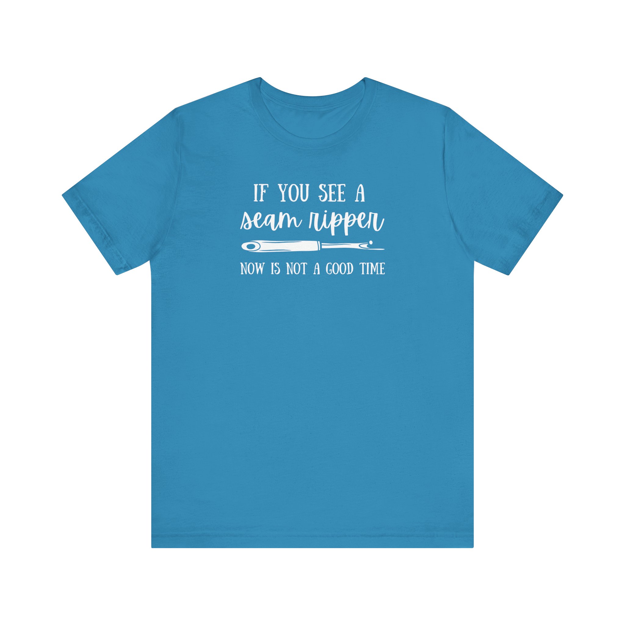 Etowah Valley Now is NOT a Good Time Seam Ripper Bella Canvas Tee - Image 5