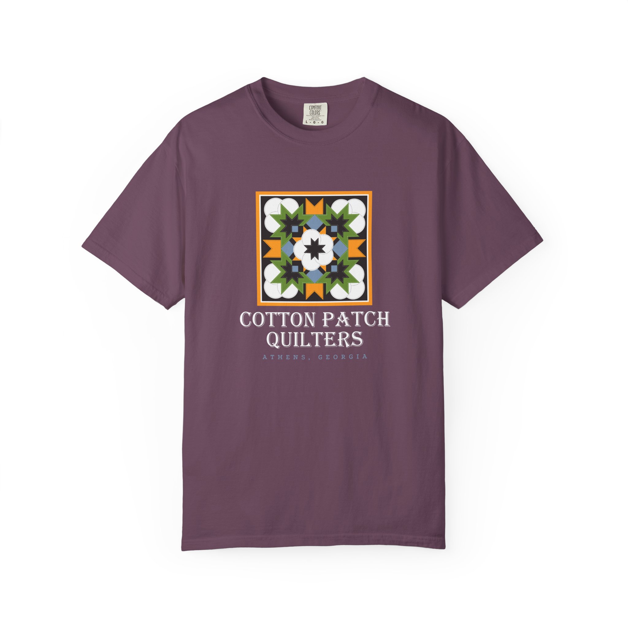 Cotton Patch Quilters Comfort Colors Unisex Garment-Dyed T-shirt