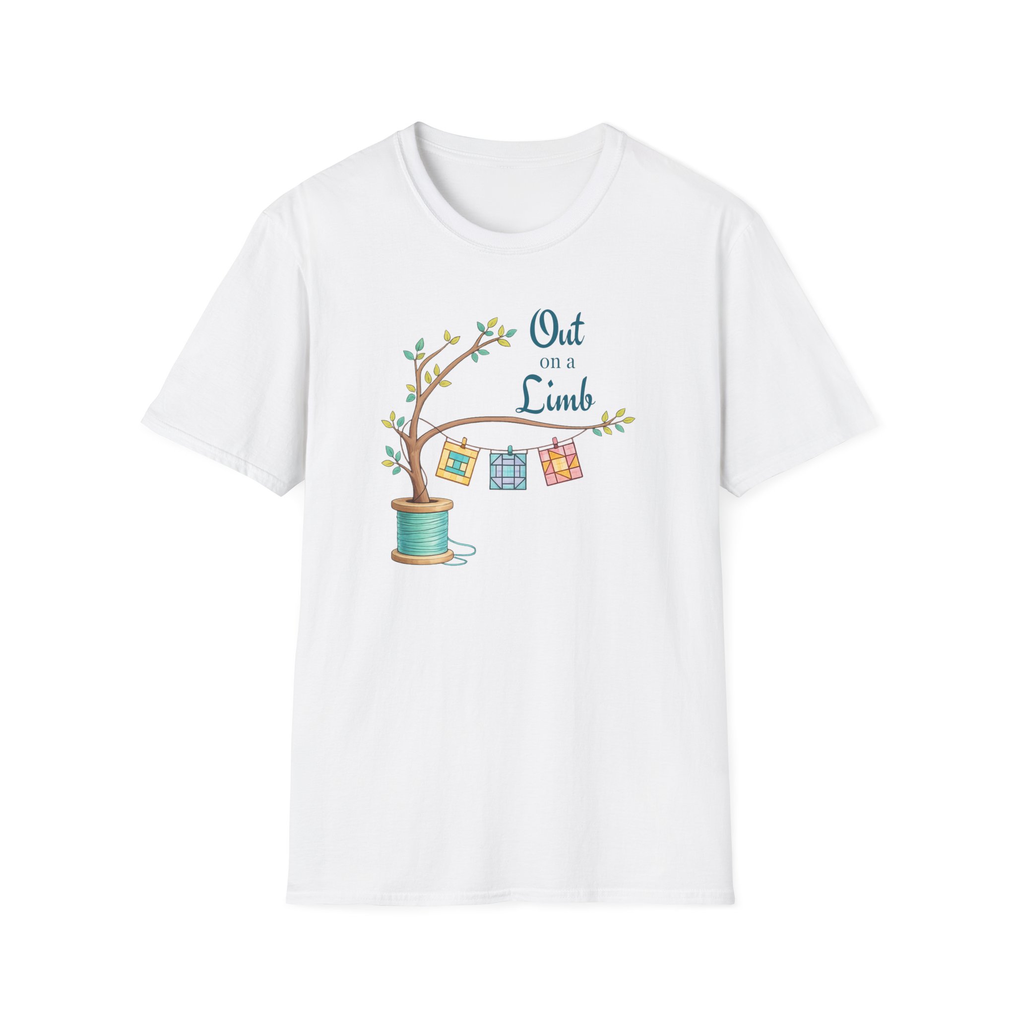 Out on a Limb Guild Unisex Softstyle T-Shirt - Image 4