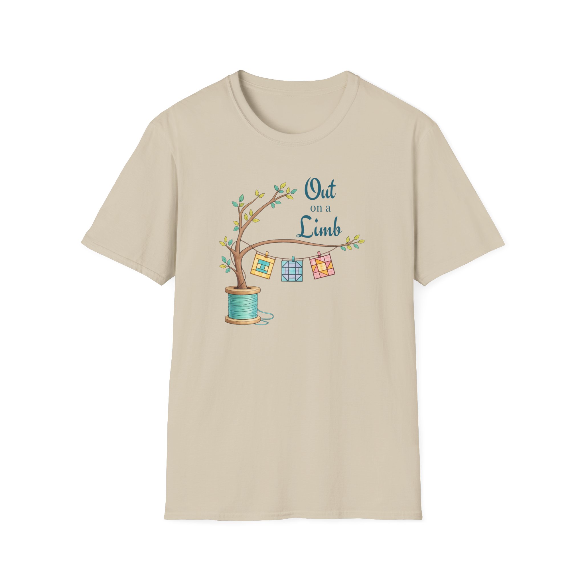 Out on a Limb Guild Unisex Softstyle T-Shirt - Image 7