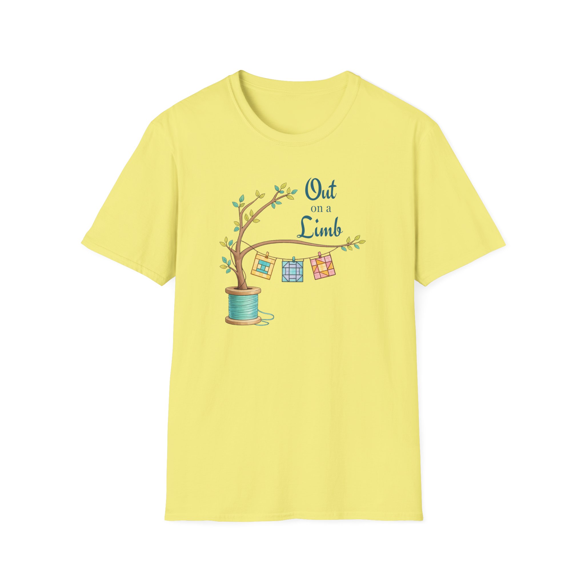 Out on a Limb Guild Unisex Softstyle T-Shirt - Image 5