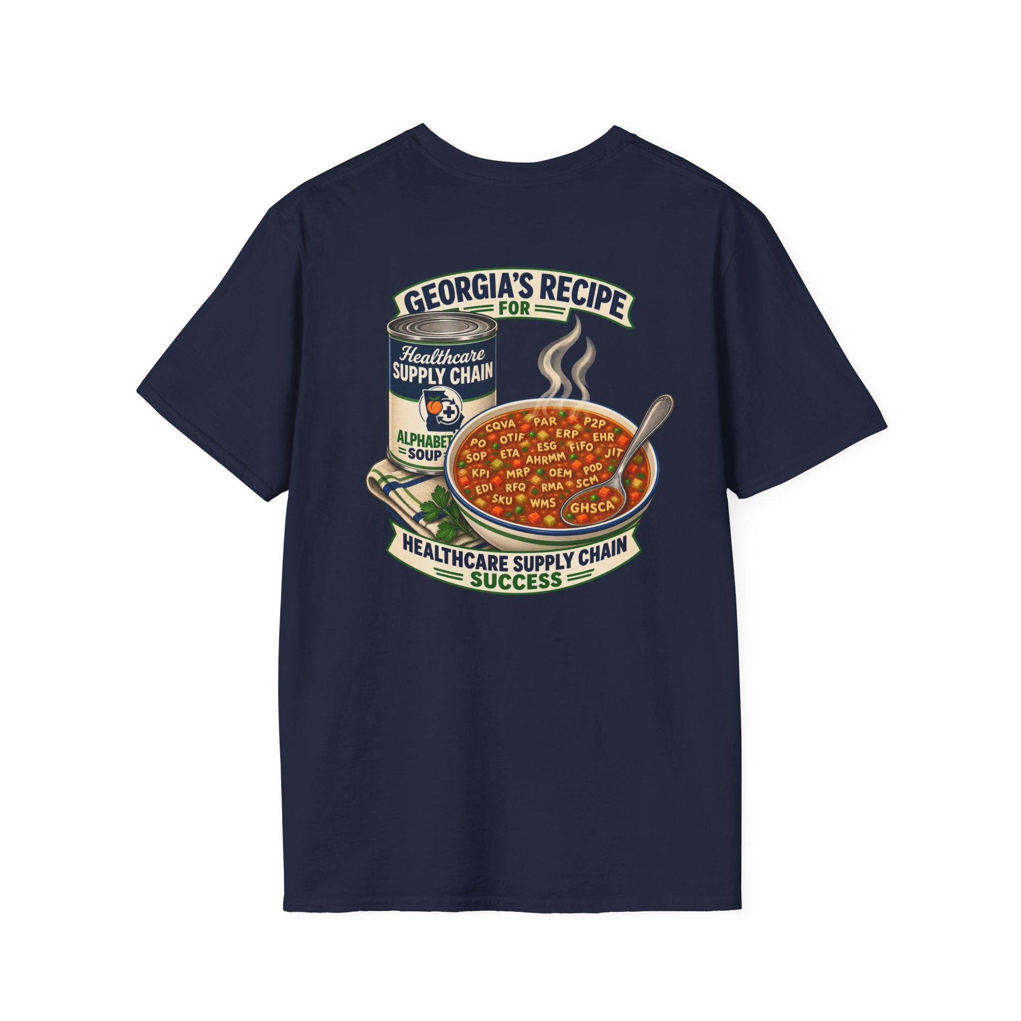 GHSCA Recipe for Success Unisex Softstyle T-Shirt - Image 3