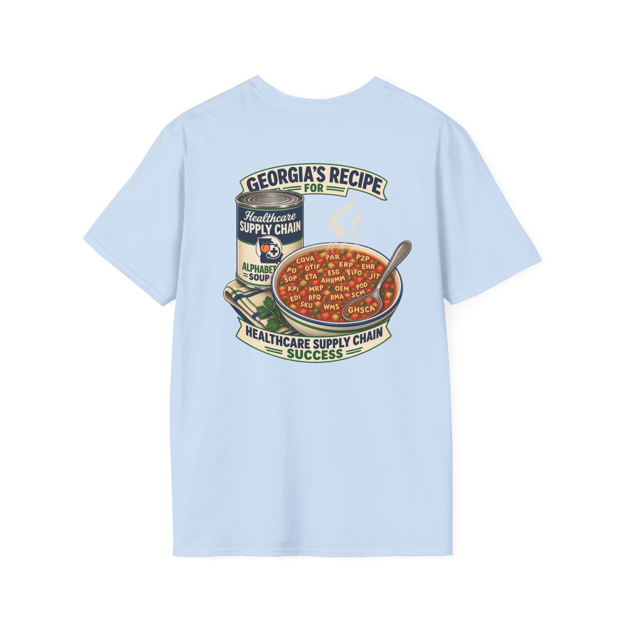 GHSCA Recipe for Success Unisex Softstyle T-Shirt - Image 7